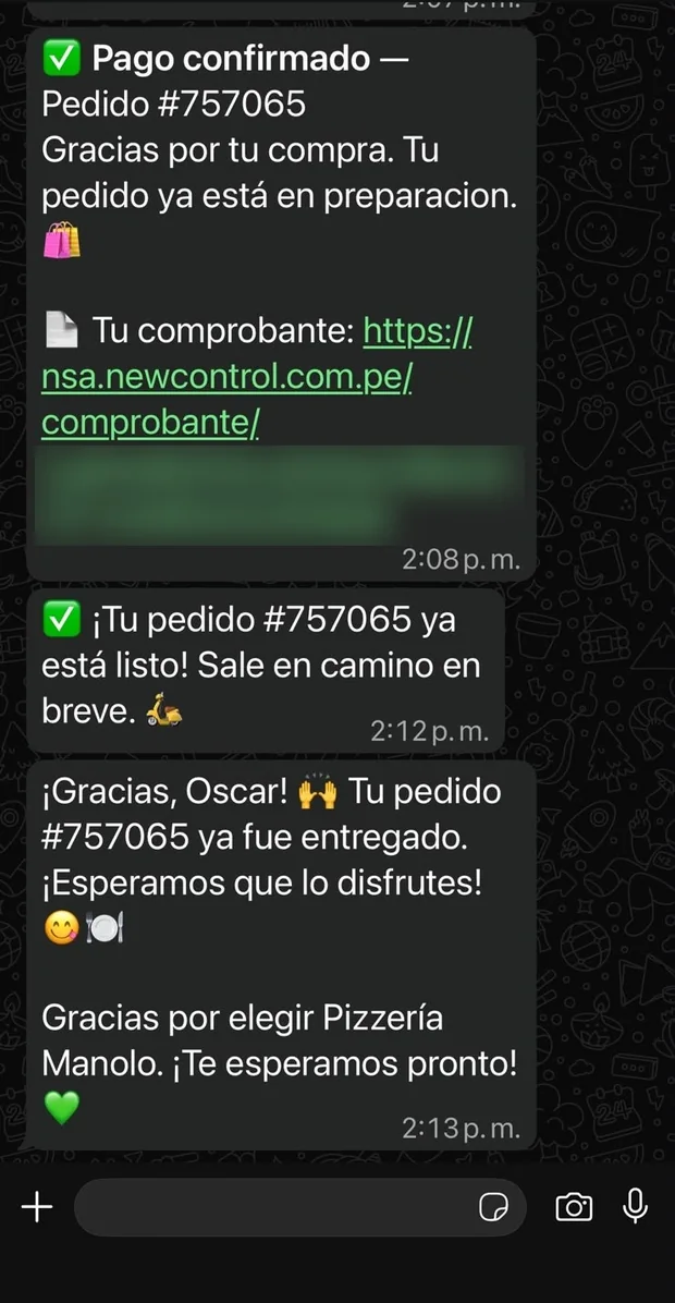 El asistente de NSA funcionando: ejemplo de lo que incluye el plan Empresa